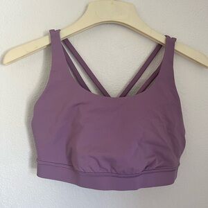 Lululemon Energy Bra Medium support B-D Support- Wisteria Purple